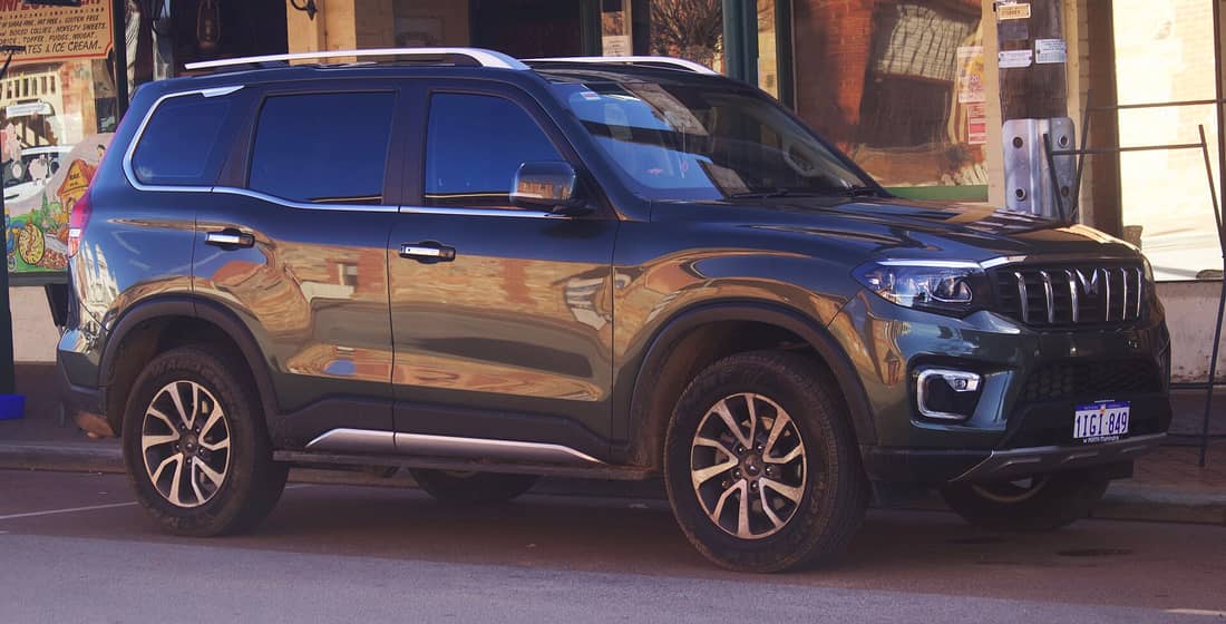 Mahindra Scorpio SUV for hire in Nepal